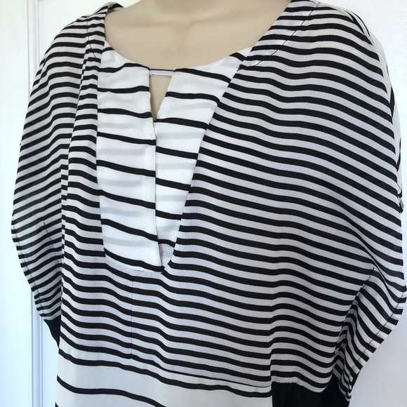 One September Anthropologie "Madrigal" Stripe Top - Picture 3 of 8